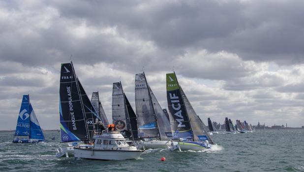 Frédéric Duthil se zampó al “Ogro” de la tercera etapa 51ª La Solitaire du Figaro