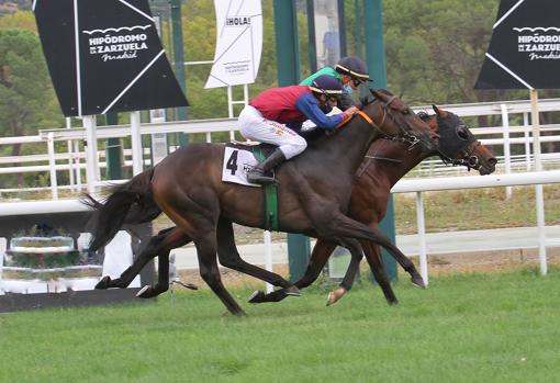 Vale se impuso en la última carrera de la jornada en el Hipódromo de la Zarzuela