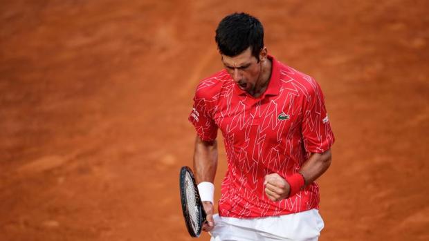 Djokovic termina con el sueño de Schwartzman y supera a Nadal en Masters 1.000