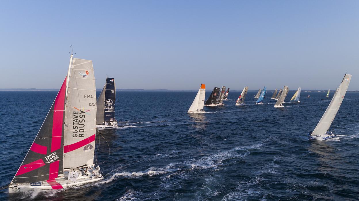 Victoria para el Class 40 «Banque du Léman» en la 11ª Normandy Channel Race