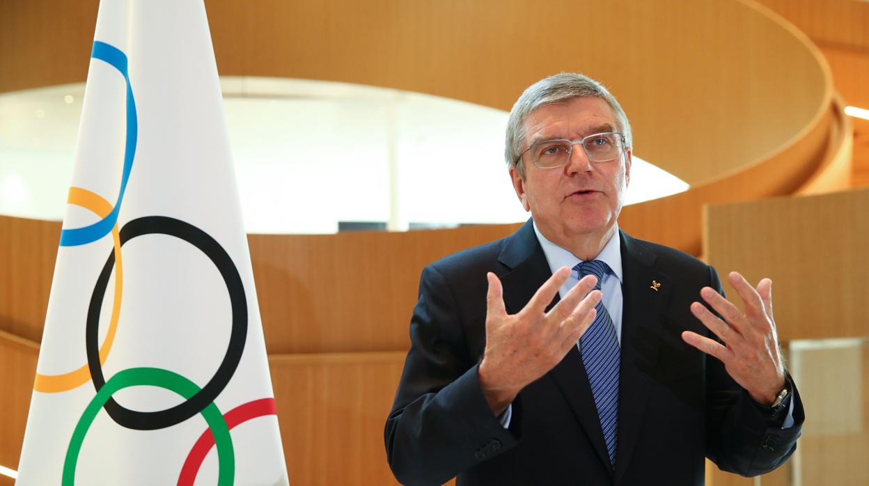 Thomas Bach, presidente del Comité Olímpico Internacional