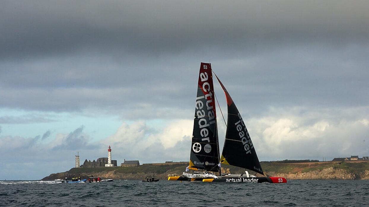 32 días de regata a bordo del Ultim «Actual-Leader»