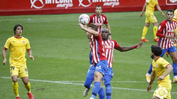 El tremendo gol de Djurdjevic que abrió el triunfo del Sporting