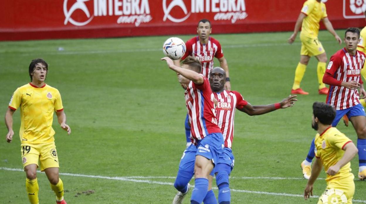 El tremendo gol de Djurdjevic que abrió el triunfo del Sporting