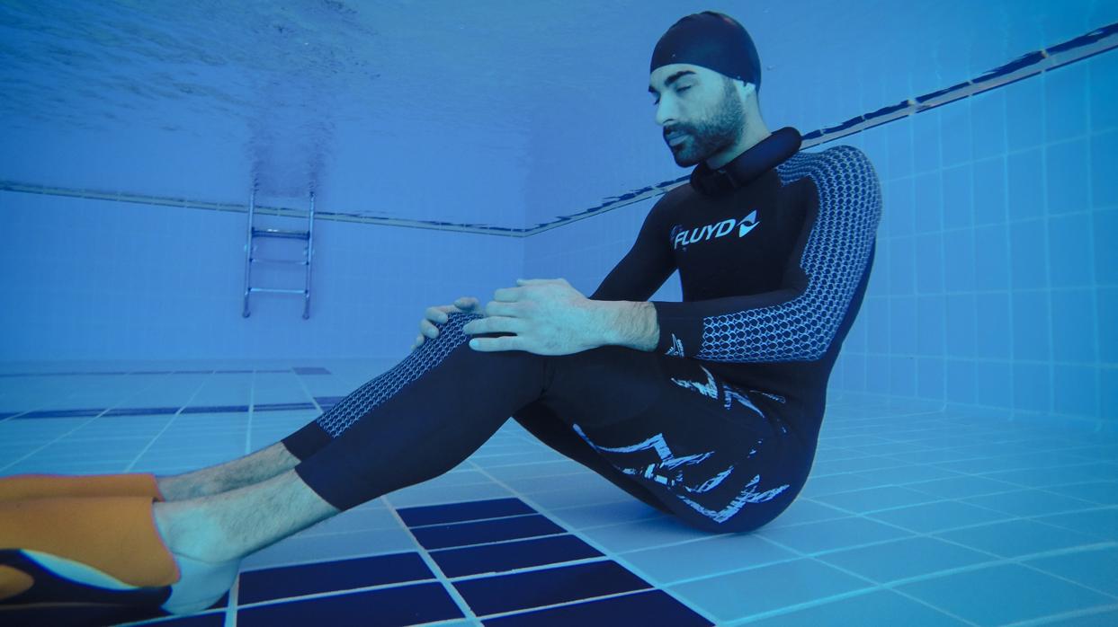 Rubén Aparisi, durante un entrenamiento