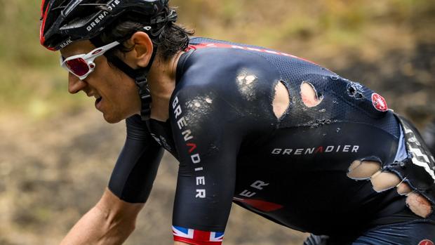 Geraint Thomas abandona el Giro