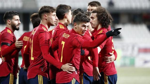 Un doblete de Brahim acerca a España a la Euro sub 21