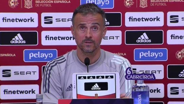 Luis Enrique: «En la selección no hay grupos ni camarillas, el clima es óptimo»