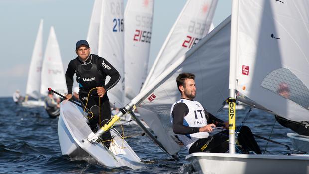 Joel Rodríguez, séptimo, mejor español en el Europeo de Laser