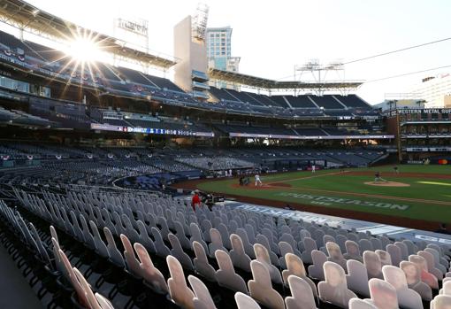 Una imagen del Petco Park, donde estos días juegan los Astros y los Rays