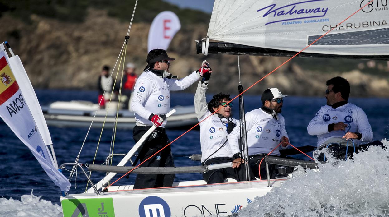 El RCN Arrecife-Grupo Martínez se coloca líder de la Sailing Champions League