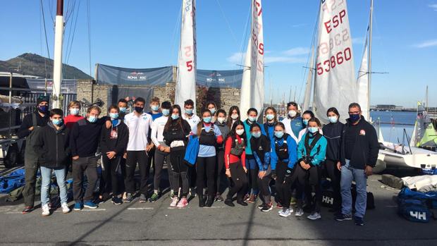 Gabriel Oraá y Nacho García-Santamarina, ganadores en la clase 420 del Trofeo Presidente del Abra