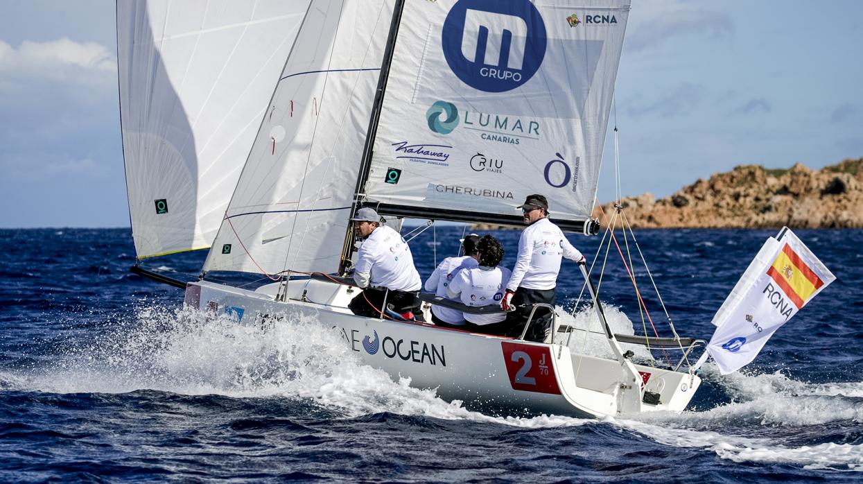 El RCN Arrecife-Grupo Martínez no logró disputar la Final de la Sailing Champions League