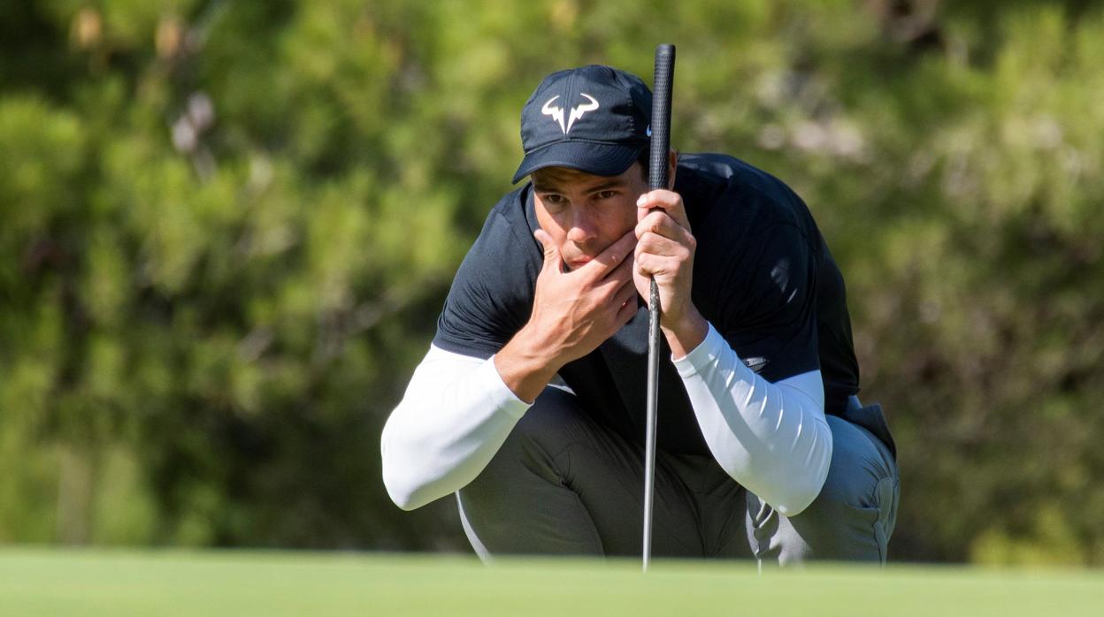 Rafa Nadal acaba sexto en el Campeonato balear de golf para profesionales