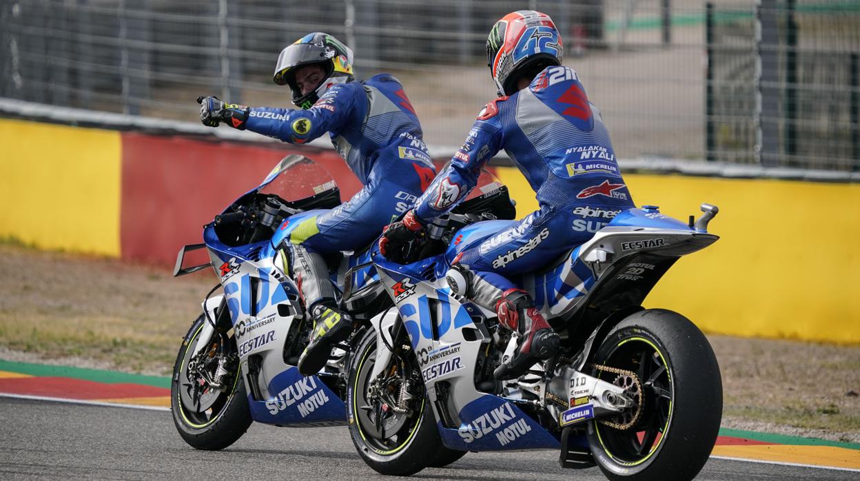 Joan Mir y Alex Rins