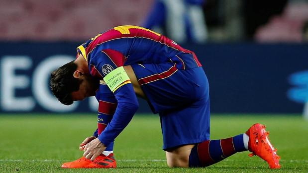 Messi, suplente ante el Betis