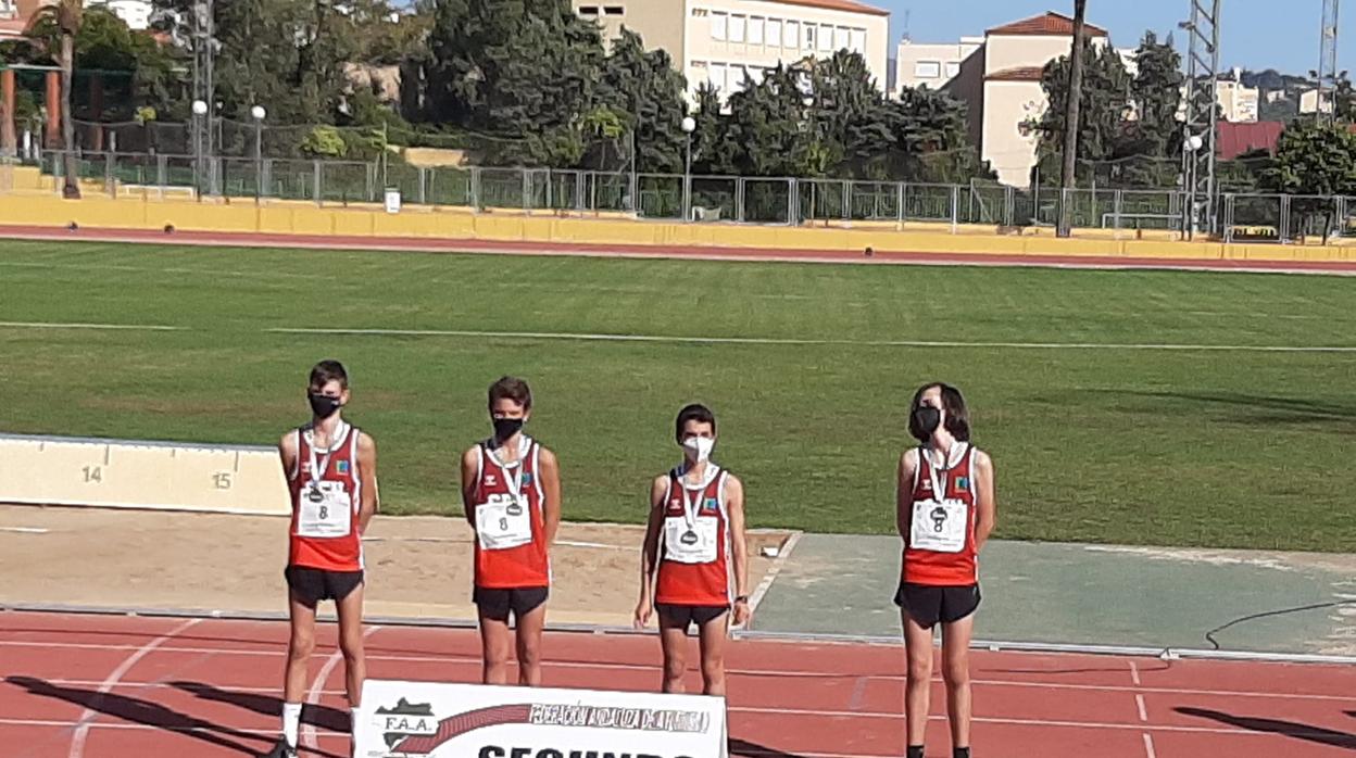 Los atletas gaditanos lograron varias medallas en los Capeonatos de Andalucía.