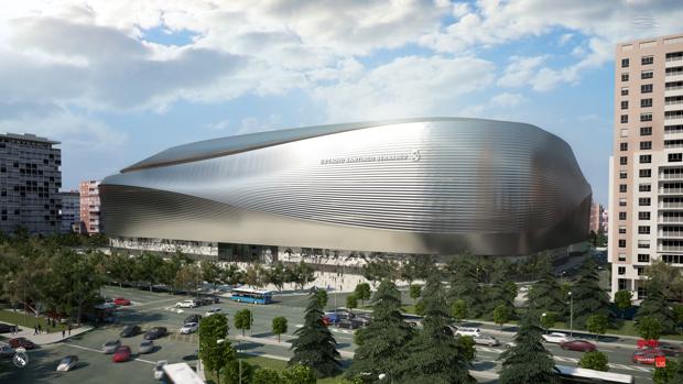 Florentino Pérez quiere traer la NBA al futuro Santiago Bernabéu