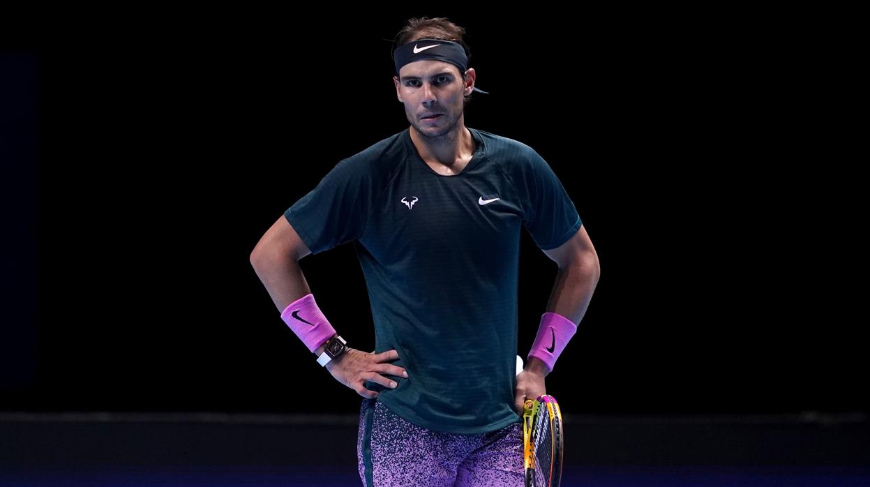 Rafa Nadal, en la Copa de Maestros