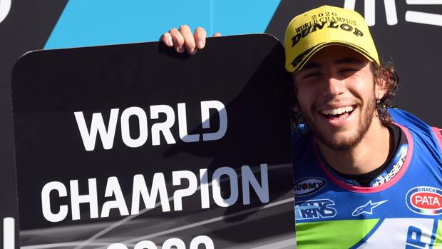 Bastianini, campeón del mundo de Moto2