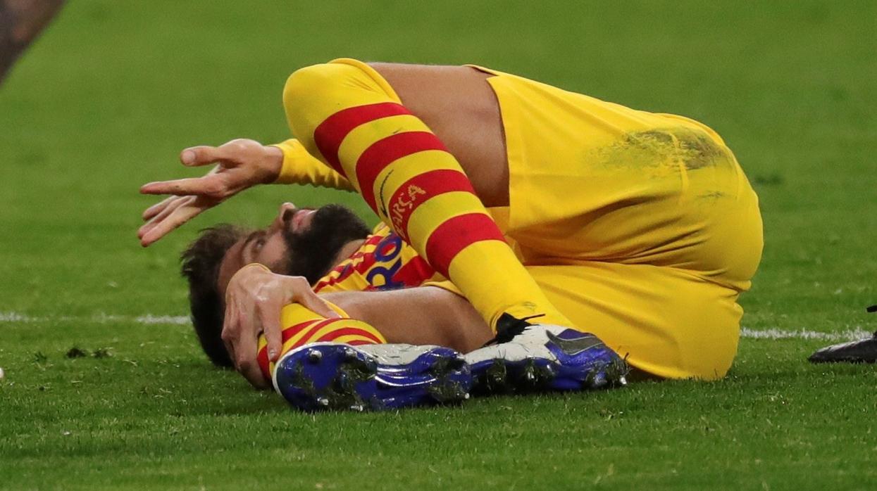 Así es la grave lesión de Piqué: ¿cuánto tiempo estará de baja?