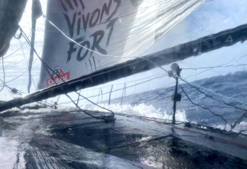 La “ciclotimia” de Thomson a bordo del «Hugo Boss»