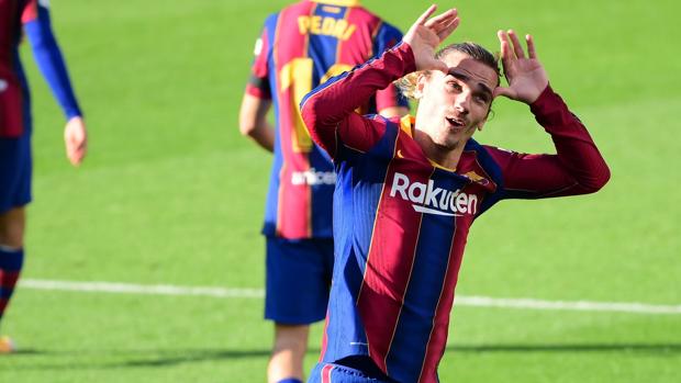 Griezmann volvió a marcar con un trallazo desde fuera del área