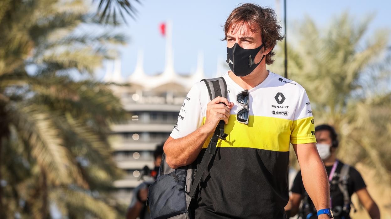 Polémica por el test de Fernando Alonso en Abu Dabi