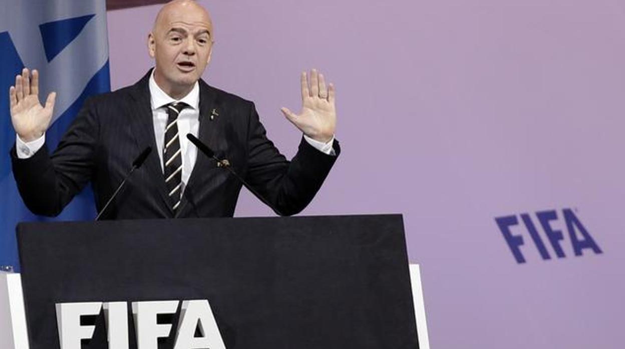 Gianni Infantino, presidente de la FIFA