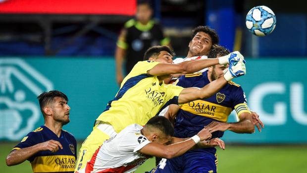 Vibrante empate entre River y Boca en el superclásico de la Bombonera