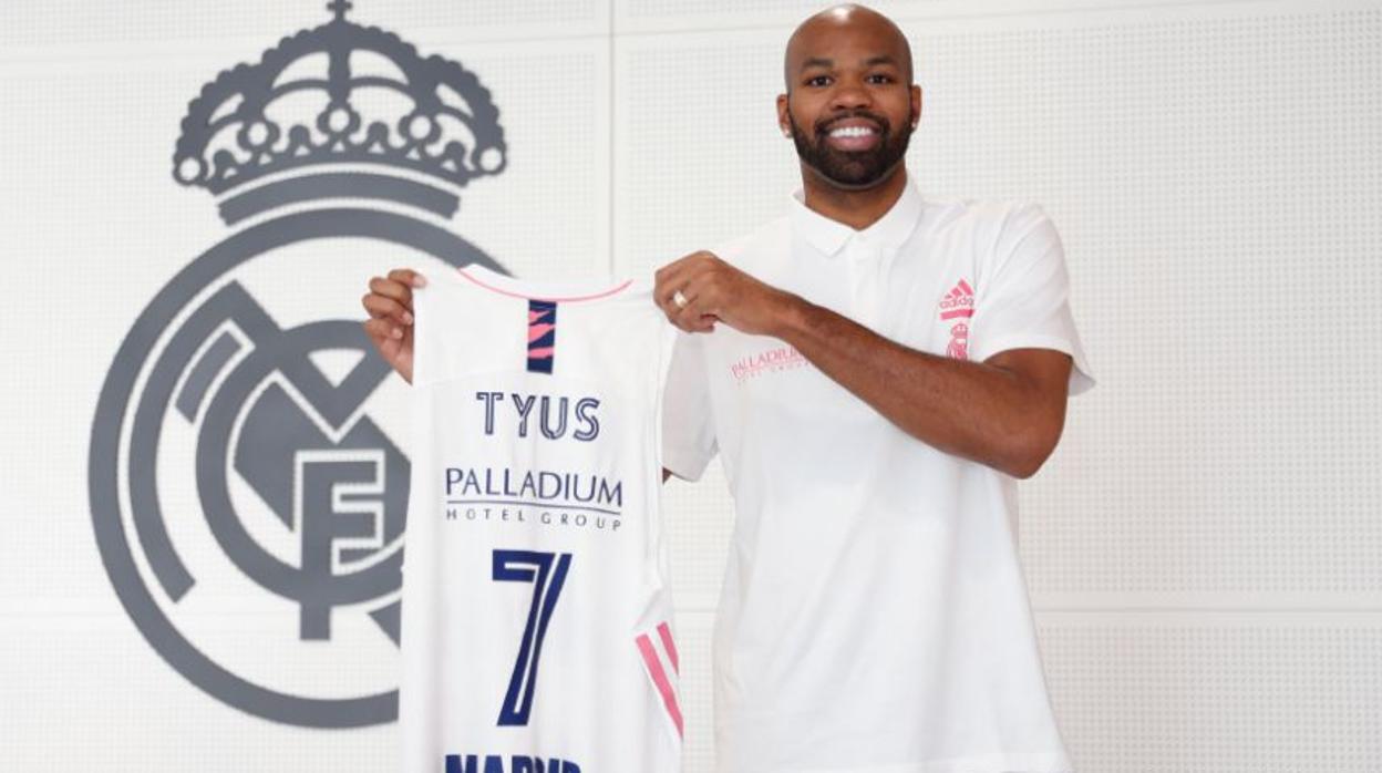 Tyus, nuevo jugador del Real Madrid