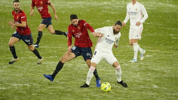 El Madrid, atrapado en la nieve