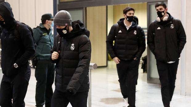 El Madrid ya está en el hotel Miramar de Málaga tras tres días en Pamplona