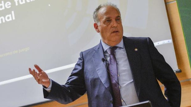 Tebas responde al Real Madrid: «Me molesta su versión, la decisión de viajar a Pamplona es suya»