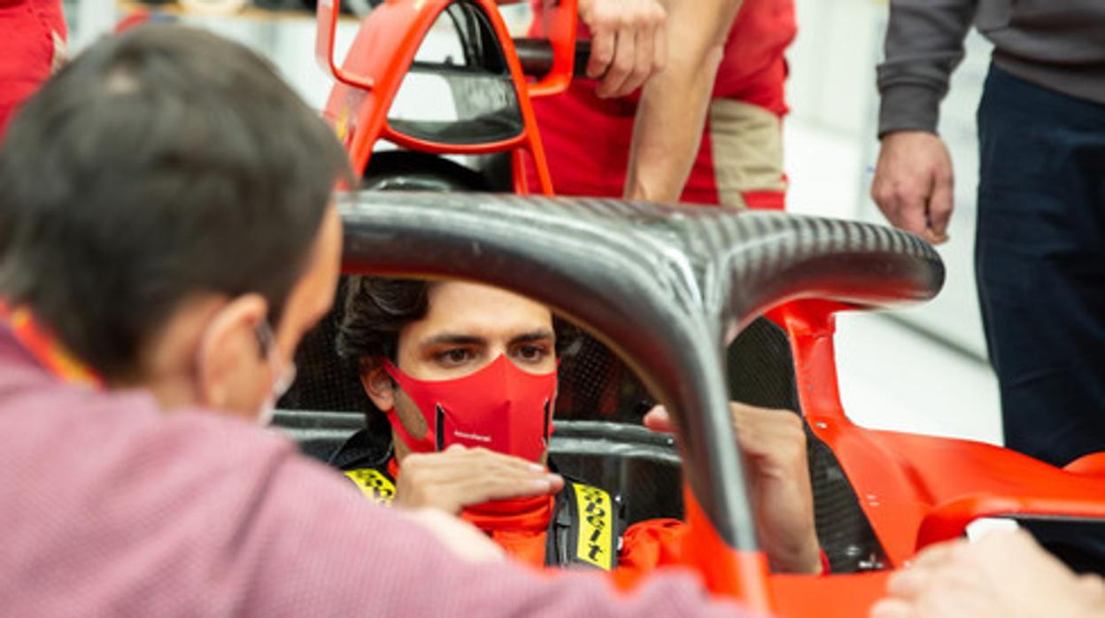 Carlos Sainz se subirá al Ferrari el próximo miércoles