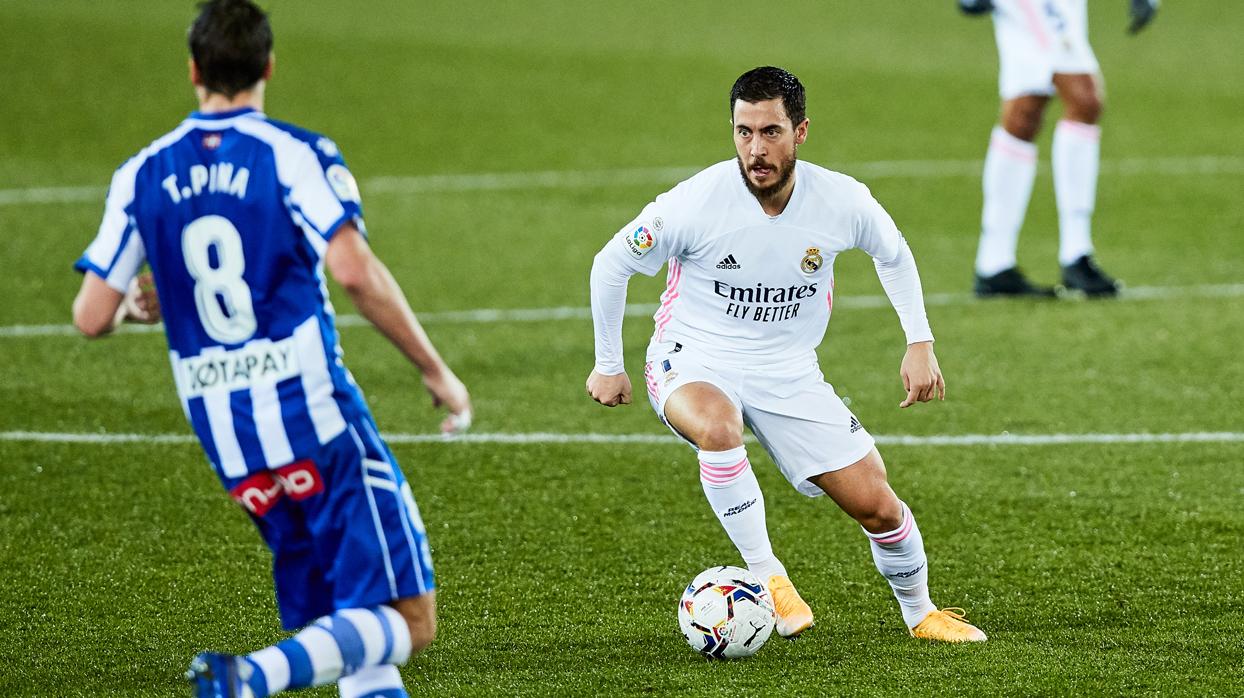 La asistencia fantasma de Hazard en el segundo gol del Real Madrid