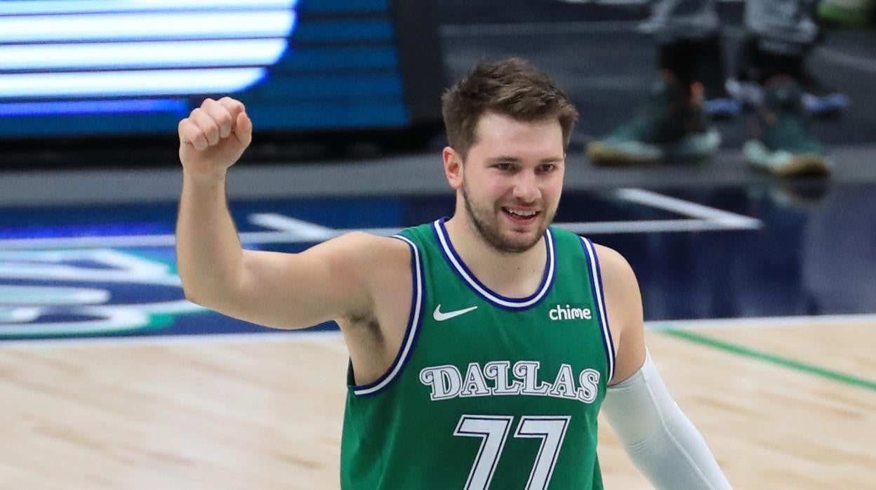 Luka Doncic, estrella de los Mavericks