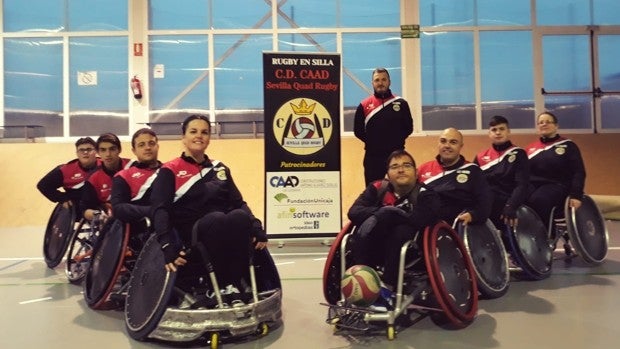 El CAAD Sevilla Quad Rugby se pone en marcha este fin de semana en Valencia