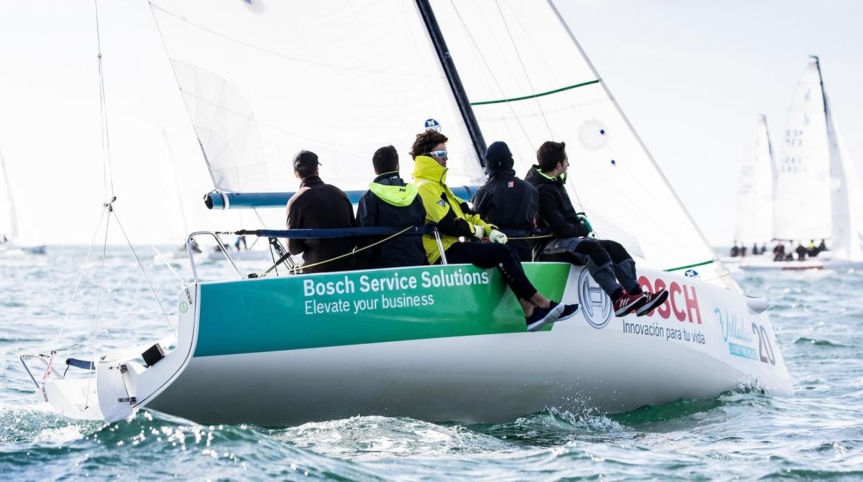 El «Bosch Service Solutions», del Club Marítimo de Canido, vencedor de las Winter Series de J70