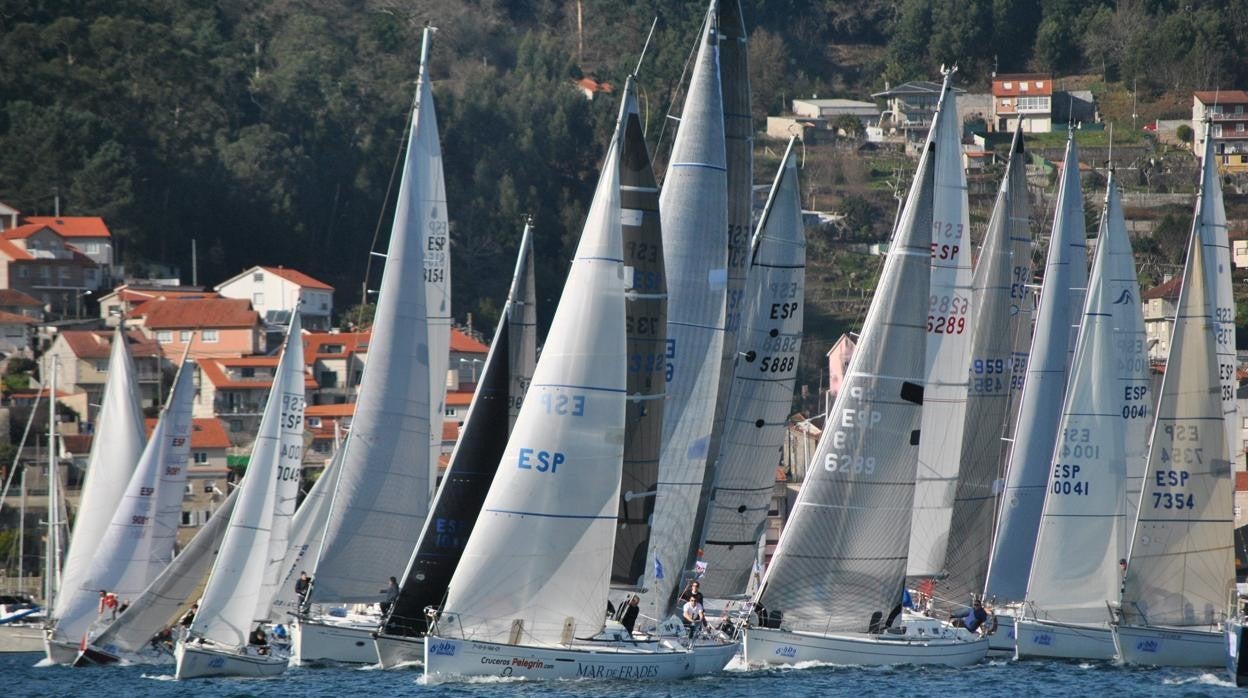 El sábado, la Interclubes en la Ría de Pontevedra