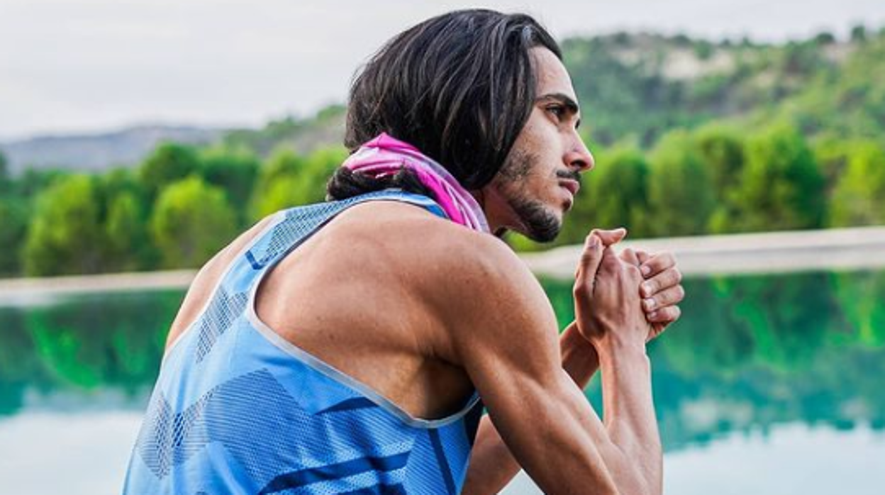 Mohamed Katir, modelo, proyecto de bombero y alma de poeta