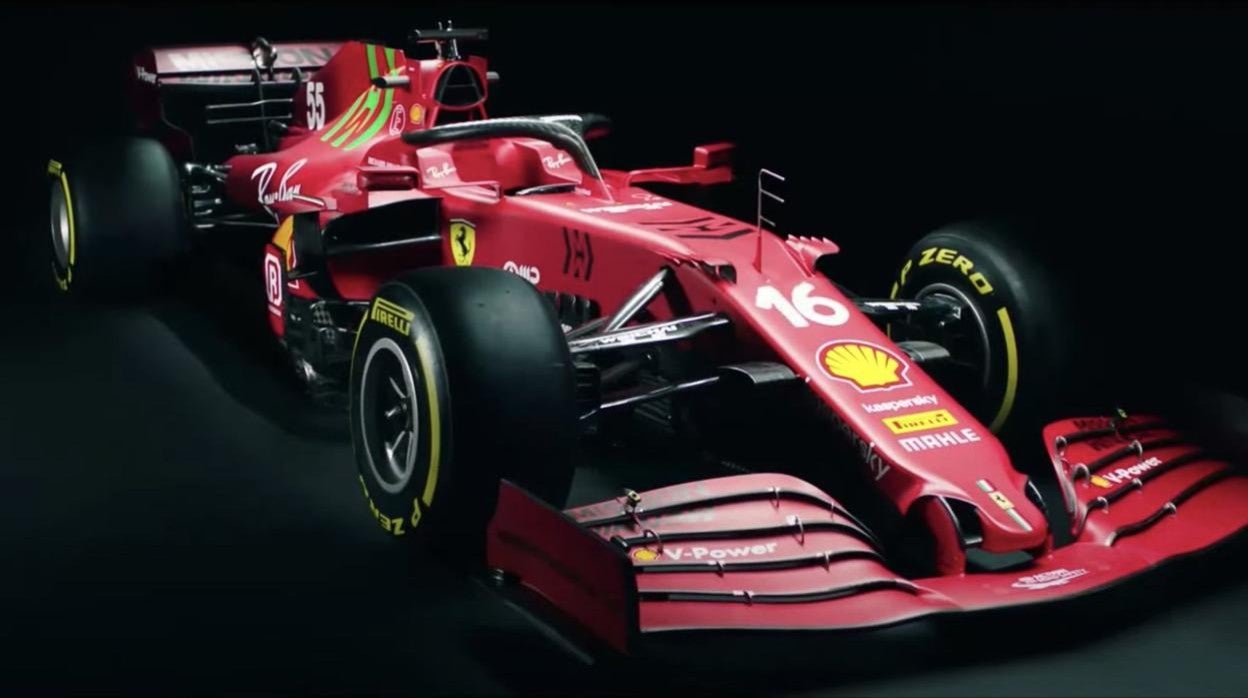 Un Ferrari rojo amaranto para olvidar el 2020