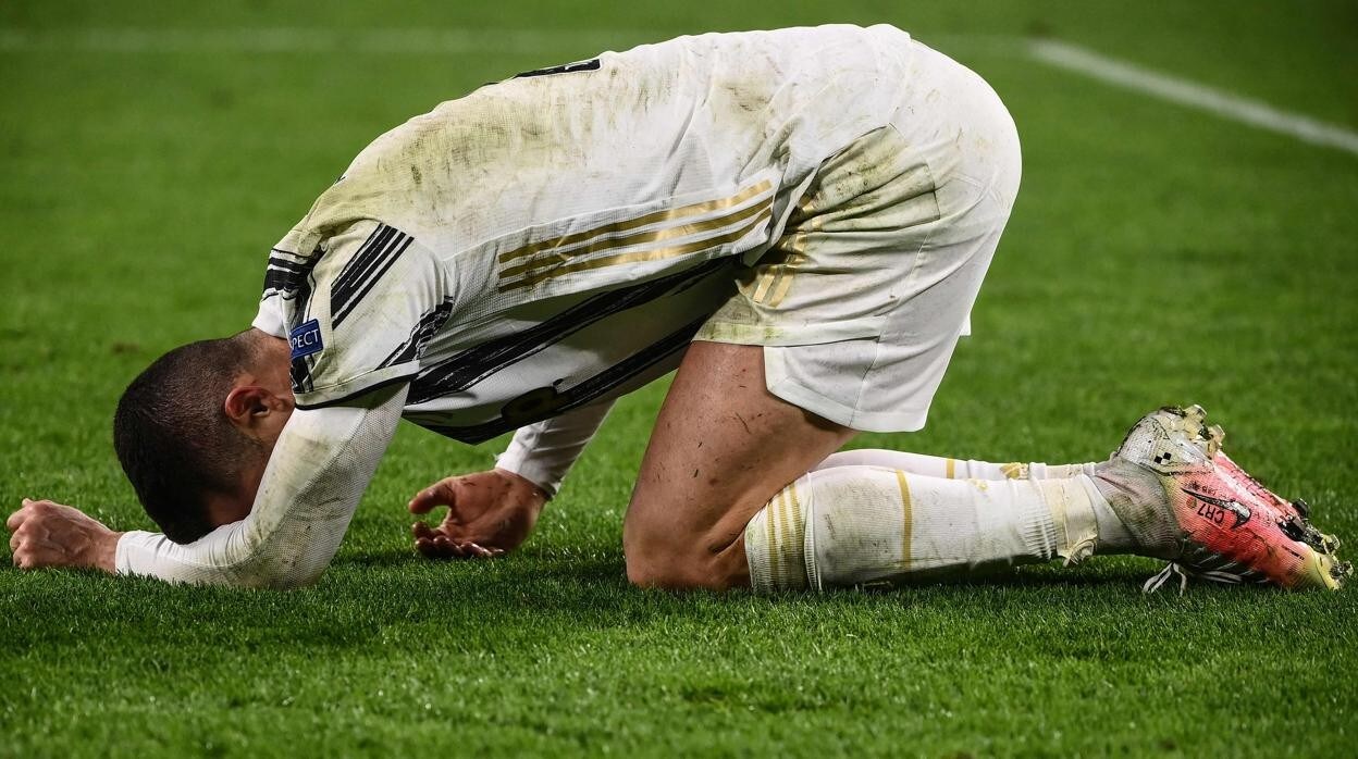 Cristiano Ronaldo, durante el partido contra el Oporto de la Champions