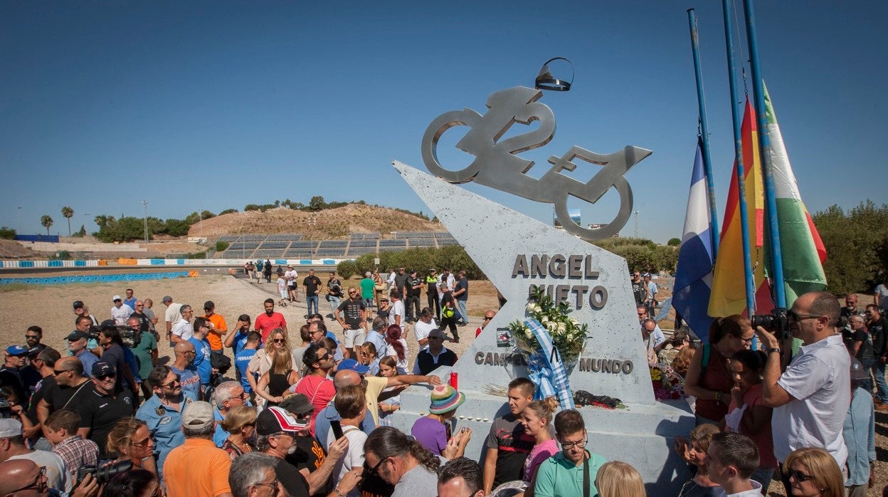 Homenaje a Ángel Nieto en 2017