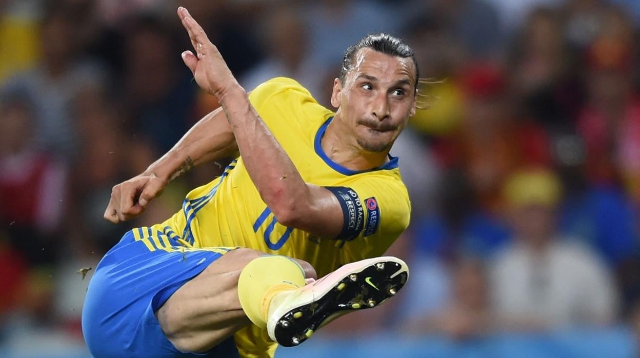 Ibrahimovic, con Suecia