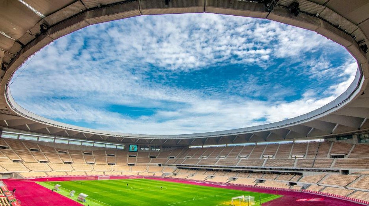 El estadio de La Cartuja, en una imagen reciente