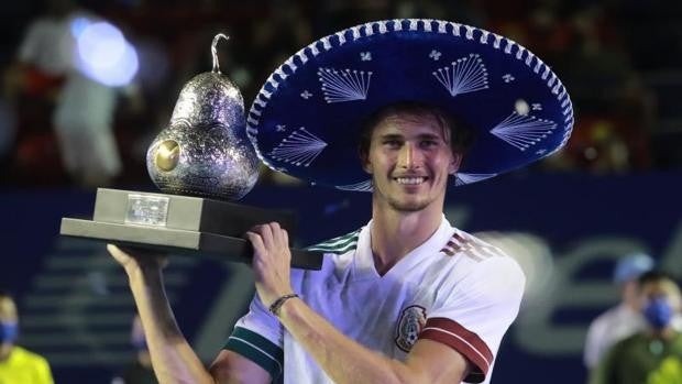 Zverev es el rey de Acapulco