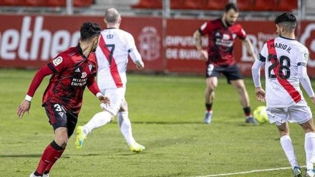 Aplazado el Rayo-Mirandés por seis positivos de Covid en la plantilla burgalesa