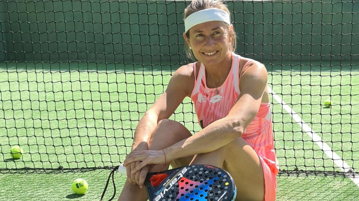 Carolina Navarro, leyenda del pádel, a punto de comenzar una nueva temporada