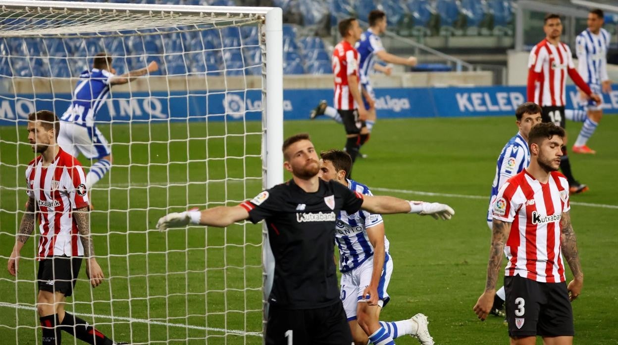 El descomunal error de Unai Simón que le costó la victoria al Athletic